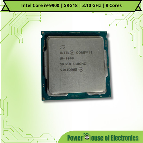 Intel core 9900 srg18 - core, i9-9900