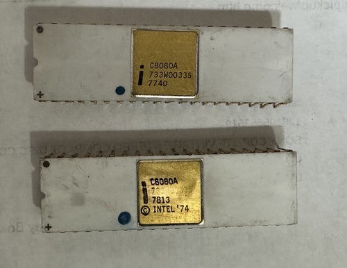 Intel c8080a white - 2x,