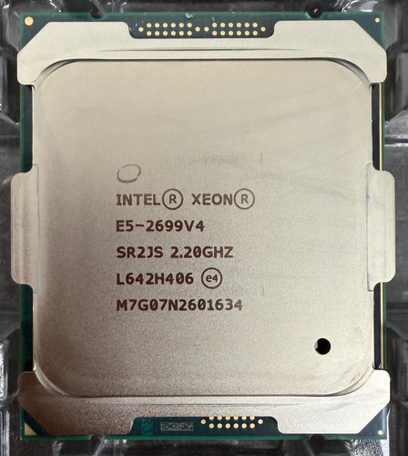 Intel xeon 2699 - e5-2699, v4