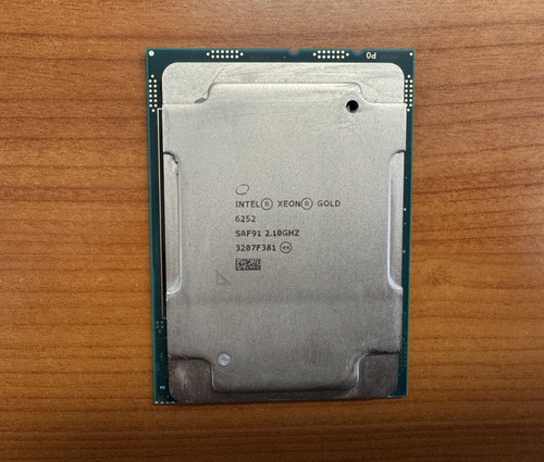 Intel srf91 xeon gold 6252 - xeon,