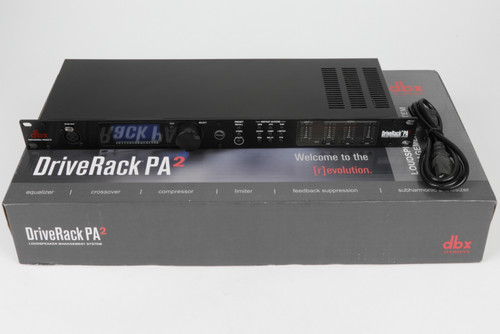 New driverack pa2 complete - new,