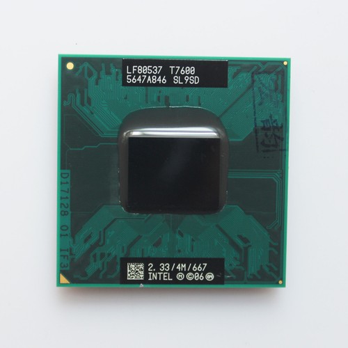 Intel core duo t7600 sl9sd - core,